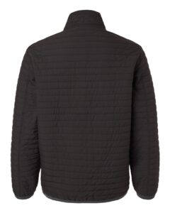 DRI DUCK 5303 Men’s Keystone Quilted Pullover – Black (back)
