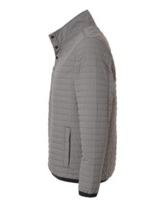 DRI DUCK 5303 Men’s Keystone Quilted Pullover – Grey (side)