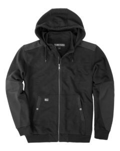 DRI DUCK 7340 Men’s Mission Fleece Pro Full-Zip Jacket – Black