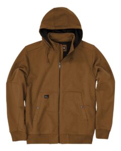 DRI DUCK 7340 Men’s Mission Fleece Pro Full-Zip Jacket – Saddle