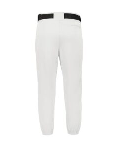 Augusta Sportswear 6940 Unisex Gamer Classic Baseball Pants – White (back)