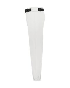 Augusta Sportswear 6940 Unisex Gamer Classic Baseball Pants – White (side)