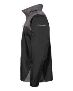 Columbia 212476 Men’s Glennaker Lake™ II Rain Jacket – Black/ City Grey (side)