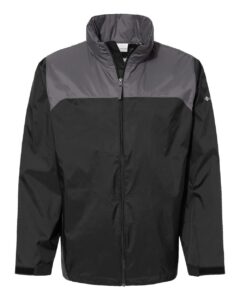 Columbia 212476 Men’s Glennaker Lake™ II Rain Jacket – Black/ City Grey