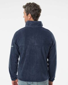 Columbia 212478 Men’s Steens Mountain™ Full Zip 2.0 Jacket – Collegiate Navy (on model back)