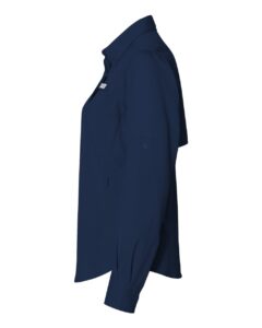 Columbia 212465 Women’s PFG Tamiami™ II Shirt – Collegiate Navy (side)