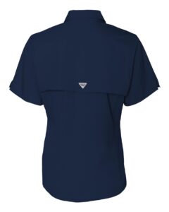 Columbia 212466 Women’s PFG Tamiami™ II Short Sleeve Shirt – Collegiate Navy (back)