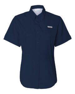 Columbia 212466 Women’s PFG Tamiami™ II Short Sleeve Shirt – Collegiate Navy