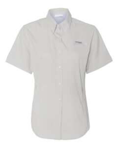 Columbia 212466 Women’s PFG Tamiami™ II Short Sleeve Shirt – Cool Grey