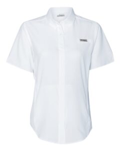 Columbia 212466 Women’s PFG Tamiami™ II Short Sleeve Shirt – White