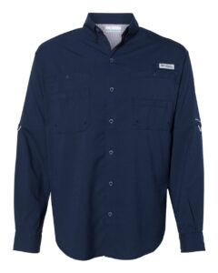 Columbia 212467 Men’s PFG Tamiami™ II Shirt – Collegiate Navy