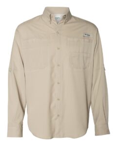 Columbia 212467 Men’s PFG Tamiami™ II Shirt – Fossil