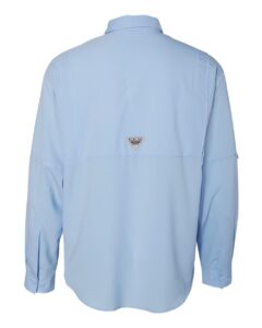 Columbia 212467 Men’s PFG Tamiami™ II Shirt – Sail (back)