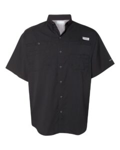 Columbia 212468 Men’s PFG Tamiami™ II Short Sleeve Shirt – Black