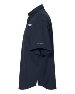Columbia 212468 Men’s PFG Tamiami™ II Short Sleeve Shirt – Collegiate Navy (side)