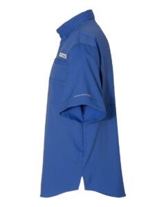 Columbia 212468 Men’s PFG Tamiami™ II Short Sleeve Shirt – Vivid Blue (side)