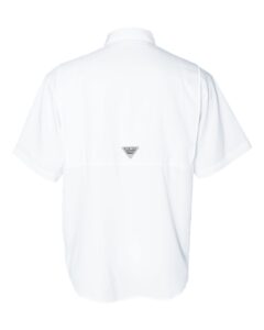 Columbia 212468 Men’s PFG Tamiami™ II Short Sleeve Shirt – White (back)
