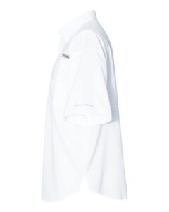 Columbia 212468 Men’s PFG Tamiami™ II Short Sleeve Shirt – White (side)
