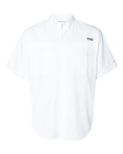 Columbia 212468 Men’s PFG Tamiami™ II Short Sleeve Shirt – White