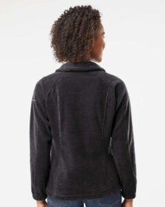 Columbia 212470 Women’s Benton Springs™ Fleece Full-Zip Jacket – Black (on model back)
