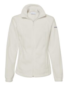Columbia 212470 Women’s Benton Springs™ Fleece Full-Zip Jacket – Chalk