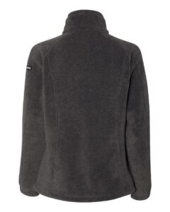 Columbia 212470 Women’s Benton Springs™ Fleece Full-Zip Jacket – Charcoal Heather (back)