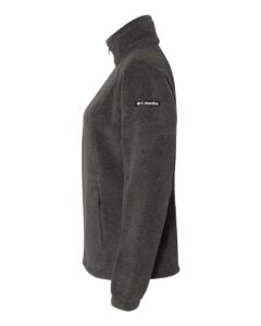 Columbia 212470 Women’s Benton Springs™ Fleece Full-Zip Jacket – Charcoal Heather (side)