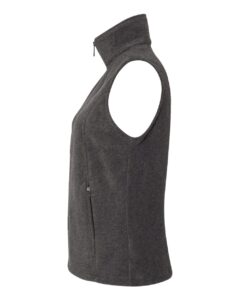 Columbia 212471 Women’s Benton Springs™ Fleece Vest – Charcoal Heather (side)