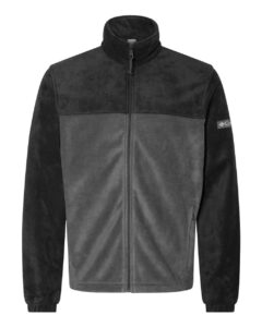 Columbia 212478 Men’s Steens Mountain™ Full Zip 2.0 Jacket – Black/ Grill