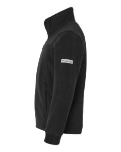 Columbia 212479 Youth Steens Mountain™ II Fleece Full-Zip Jacket – Black (side)