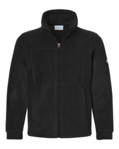 Columbia 212479 Youth Steens Mountain™ II Fleece Full-Zip Jacket – Black