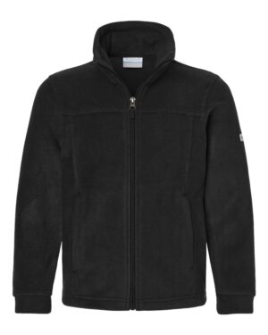 Columbia 212479 Youth Steens Mountain™ II Fleece Full-Zip Jacket – Black