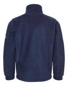 Columbia 212479 Youth Steens Mountain™ II Fleece Full-Zip Jacket – Collegiate Navy (back)