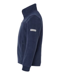 Columbia 212479 Youth Steens Mountain™ II Fleece Full-Zip Jacket – Collegiate Navy (side)