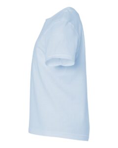 Tultex 235 Youth Fine Jersey T-Shirt – Baby Blue (side)