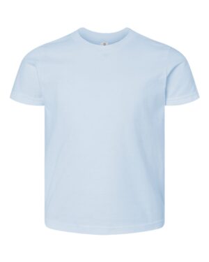 Tultex 235 Youth Fine Jersey T-Shirt – Baby Blue