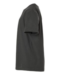 Tultex 235 Youth Fine Jersey T-Shirt – Charcoal (side)