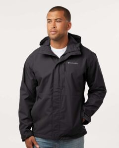 Columbia 208934 Men’s Hikebound™ II Jacket – Black (on model)