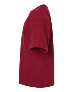 M&O 4850 Youth Gold Soft Touch T-Shirt – Cardinal Red (side)