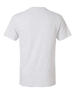 M&O 4800 Men’s Gold Soft Touch T-Shirt – Ash (back)