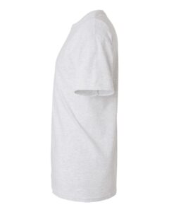 M&O 4800 Men’s Gold Soft Touch T-Shirt – Ash (side)