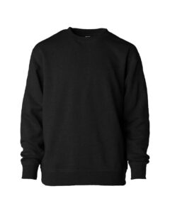 Independent Trading Co. PRM10TSBC Toddler Lightweight Special Blend Crewneck Sweatshirt – Black