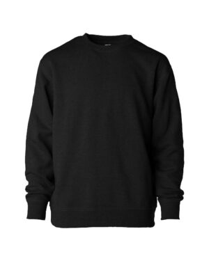 Independent Trading Co. PRM10TSBC Toddler Lightweight Special Blend Crewneck Sweatshirt – Black