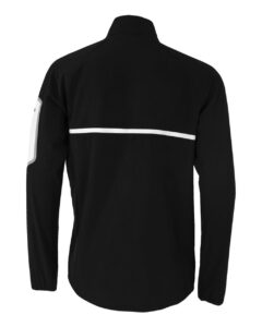 Holloway 229543 Unisex Weld Jacket – Black/ White (back)