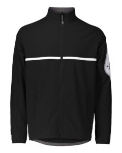 Holloway 229543 Unisex Weld Jacket – Black/ White
