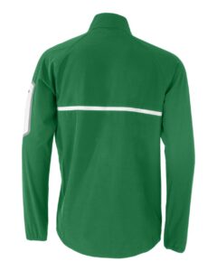 Holloway 229543 Unisex Weld Jacket – Kelly/ White (back)