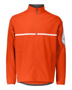 Holloway 229543 Unisex Weld Jacket – Orange/ White