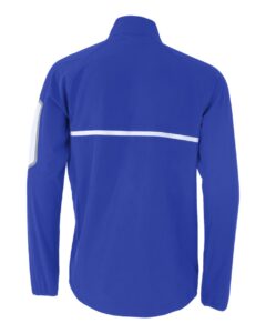 Holloway 229543 Unisex Weld Jacket – Royal/ White (back)