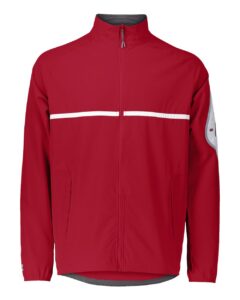 Holloway 229543 Unisex Weld Jacket – Scarlet/ White