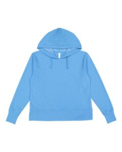 LAT 3536 Women’s Vintage Wash Hoodie Sweatshirt – Washed Tradewind